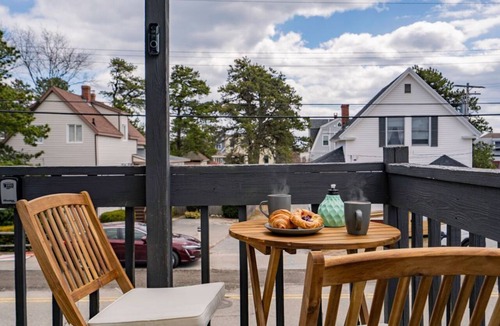 Pine Point Apartment | Serene Pine Point Escape — 1 Block to Beach, Marsh Views & Portland