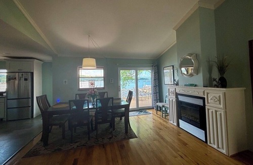 Bradford House | Soak in the sunset and celebrate the beauty of any season on the lake!
