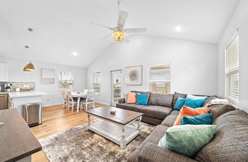 Surfside Beach House | Spacious Home with Deck, Steps to the Beach
