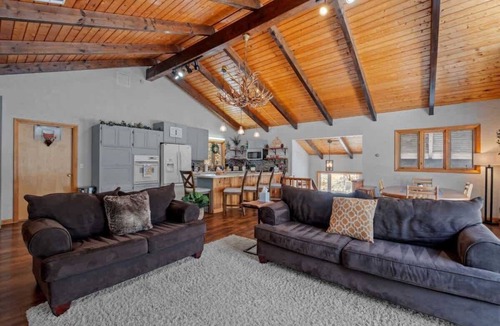 Jackson Ski Chalet | Spacious Mountain Chalet: Game Room & Pet-Friendly