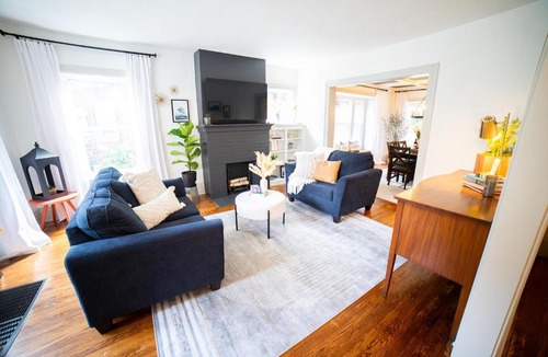 East Avenue House | Spacious Park Ave Retreat With A Hot Tub