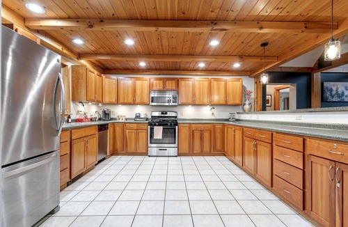 Sunday River Area Cabin | Spacious Retreat, Hot Tub, Arcade, Outdoor Pool!
