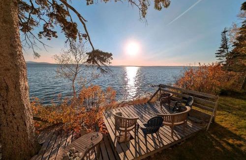 Hancock Point House | Spacious Waterfront Cottage with Private Beach and Deck, Near Acadia National Park in Hancock Point, Maine