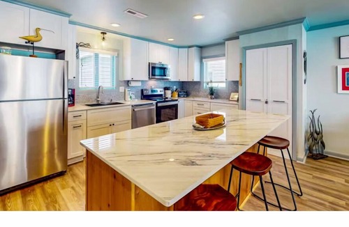 Indian Beach Condo | Spectacular partial ocean view 2BR 2BA large top floor condo-beachfront complex!