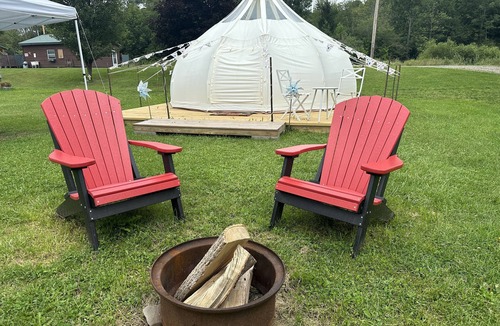 Black Creek RV Rental | Stargazing Glamping Near Ellicottville NY @ Campground Adventures