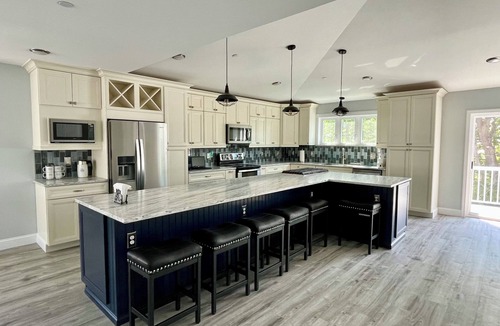 Sylvan Beach House | Stunning 3-Story Lakehouse in Sylvan Beach, Sleeps 10, WiFi & Walk to the Beach!