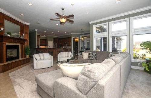 Siloam Springs House | Stylish Comfort Haven with Game Room & Covered Patio in Siloam Springs, Arkansas