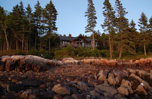 South Gouldsboro House | Summer Harbor waterfront home with 580 feet of shoreline