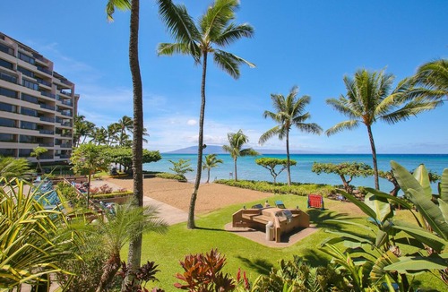 Kahana Condo | Summer Savings! $175n 7/3-11/20 1BD/2BA Oceanfront SK318 -Sullivan