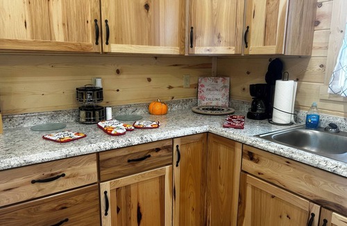Licking Cabin | Texas Longhorn Ranch-Private Cabin-Pasture Views