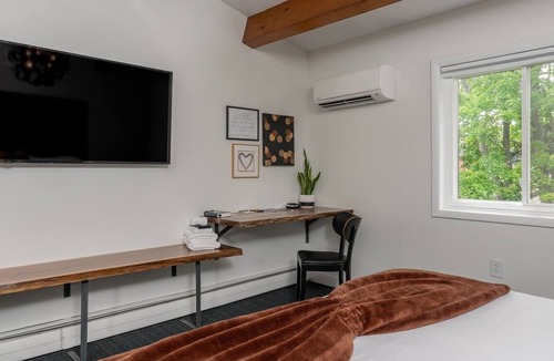 Ellicottville Cabin | The Lincoln Boutique Motel- Upper Deluxe King #12