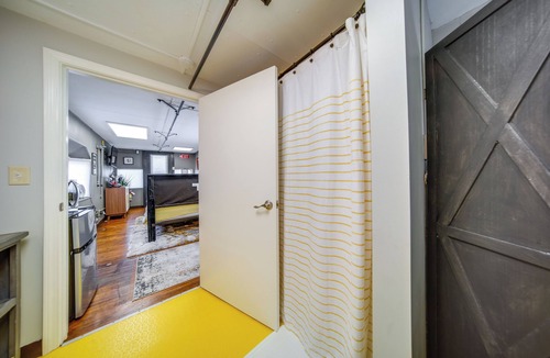 Adrian Furnace Apartment | 'The Little Giant,' Converted Railcar in DuBois!