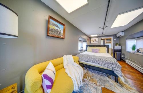 Adrian Furnace Apartment | 'The Little Giant,' Converted Railcar in DuBois!