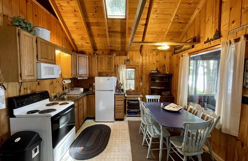 Belgrade Cabin | The perfect 3 bedroom lakeside camp on Great Pond!