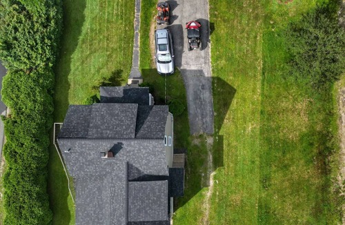 Upper Village Apartment | Tons of parking for your trailer and riding gear