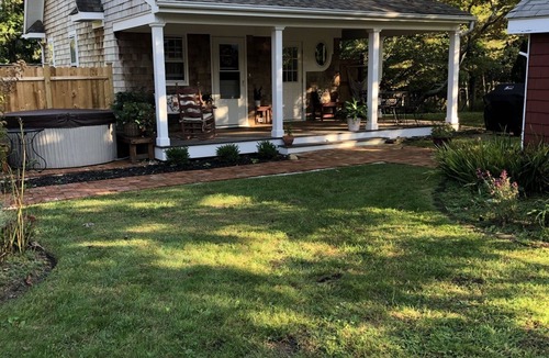 Westhampton House | Totally restored charming Sunny Hamptons home with heated salt water pool.