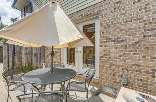 Clearfield House | Townhome w/Patio: 1 Mi to Clearfield Riverwalk