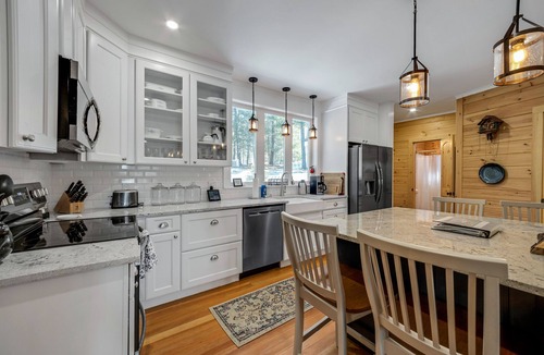 South Casco House | Tranquil, Serene Sebago Lakefront House on 2 Wooded Acres - 300ft Waterfront!