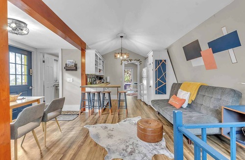 Little Valley Ski Chalet | Treehouse Chalet, Wood Fireplace, Wraparound Porch