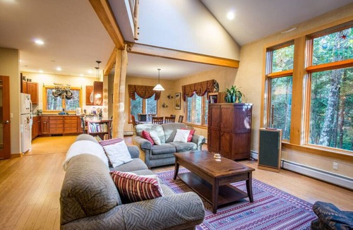 Mount Desert House | Unique Nature Inspired Home in Woods next to Lake