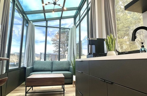 Orderville Cabin | Unique Tiny House with Outdoor BBQ in Orderville, Utah