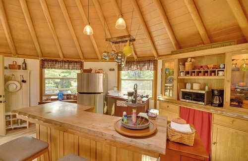 Harrison Cabin | Unique Yurt Cabin Experience in Woods w/Hot Tub