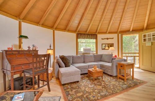 Harrison House | Unique Yurt Cabin Experience in Woods w/Hot Tub