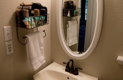 Greenwood House | Unwind and de-stress. Relaxing, private modern farmhouse style suite
