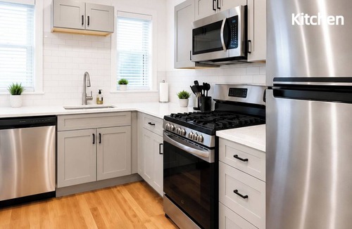 Corn Hill House | Unwind in this well-maintained unit with free parking, a fully stocked kitchen, and an in-suite washer/dryer. Perfect for work or leisure travel, this comfortable space has everything you need for a relaxing stay.