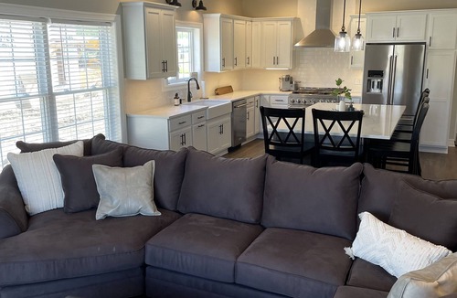 Ellicottville Condo | Village retreat, new condo loaded with amenities hot tub, fire pit, game room