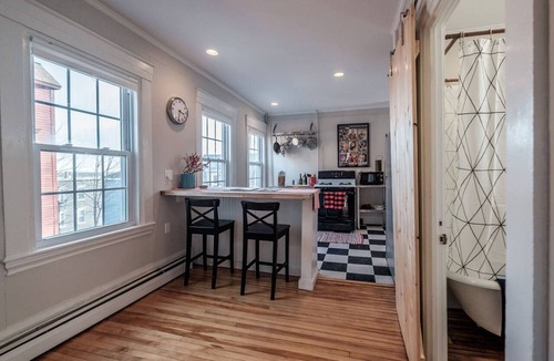 Munjoy Hill Apartment | Vintage Maine & Modern Convenience in Portlands Exclusive East End