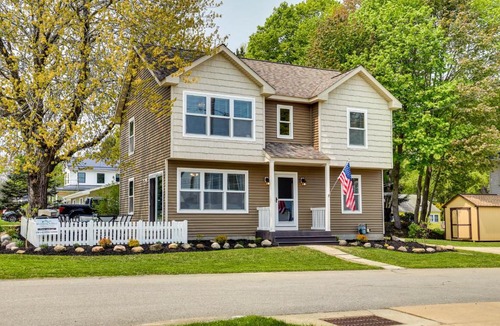 Edinboro House | Walk to Beach, Lake Edinboro Views: 'Camp Dickson'