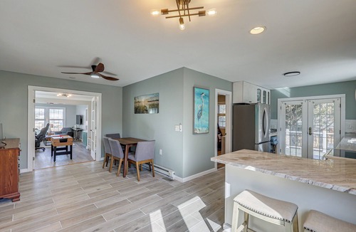 Broadkill Beach Cottage | Walk to Broadkill Beach: Sleek Family Home w/Deck