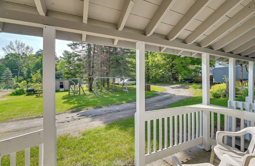Schroon Lake Apartment | Walk to Schroon Lake! Studio w/Shared Fire Pit