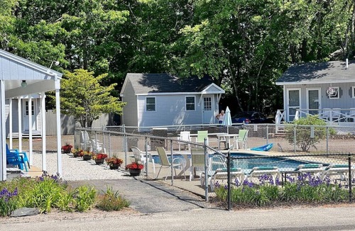 Old Orchard Beach Cabin | Walk to the Waves, Soak Under the Stars: Private Cottage with Hot Tub