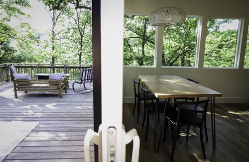 Omaha Cabin | Walk to water! Private Lake Front A-Frame Cabin on Table Rock