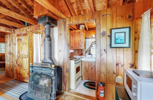 Northport Cabin | Water Views & Deck! Peaceful Northport Escape