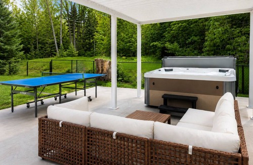 Trenton House | Water Views | Hot Tub | Game Room | Dog-Friendly