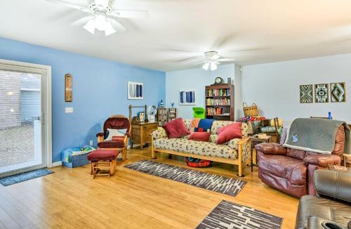 Gladwin House | Waterfront Gladwin Home w/Deck + Fire Pit!