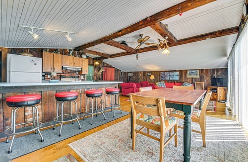 Lake George Cabin | Waterfront Glen Lake Cabin w/Boat Dock & Deck