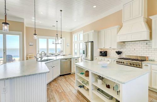 Rockport House | Waterfront infinity pool paradise with stunning sunset views at The Reserve
