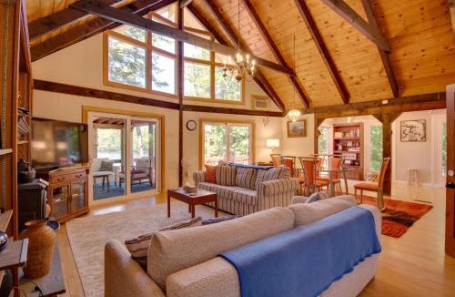 Lake Arrowhead House | Waterfront Lake Arrowhead Cabin w/Dock & Fire Pit