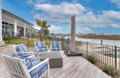 Rockport House | Waterfront Paradise, Private Pool & Dock, Poolside TV & Multi-TV Game Room