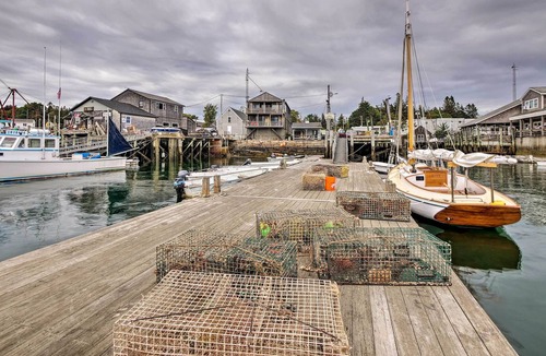 Manset Cottage | Waterfront Southwest Harbor Cottage on Dock!