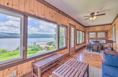 Town of Reading House | Watkins Glen Lakeview Cottage w/Waterfall!