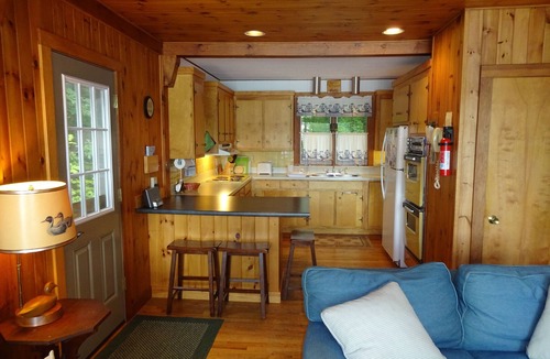 Raymond Cabin | Welcome to Dorie's Cottage! Cozy waterfront home with gorgeous sunset views!