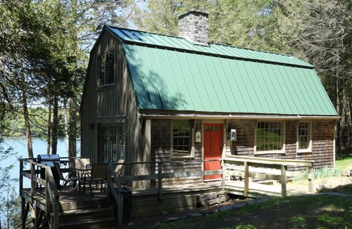 Wiscasset Cottage | Westport Island Cabin on the river with private dock. Drive, boat or fly in.