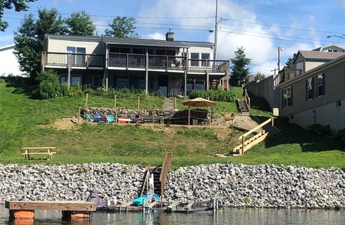 Lime Lake-Machias House | Year round, spacious, family friendly cottage with the best views on the lake!