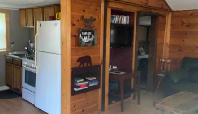 3-bedroom cabin with AC and WiFi in welcoming Carroll NH