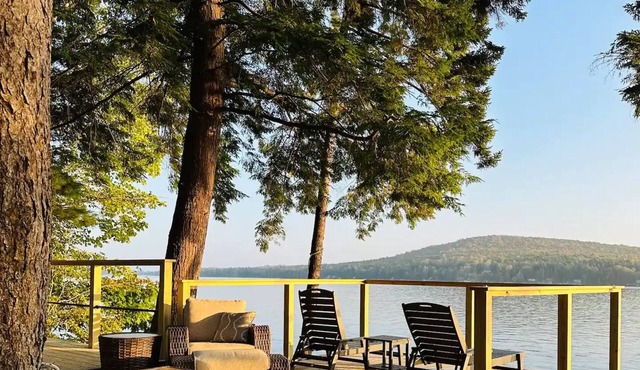 35 min to Acadia. Balsam Grove on Beech Hill Pond